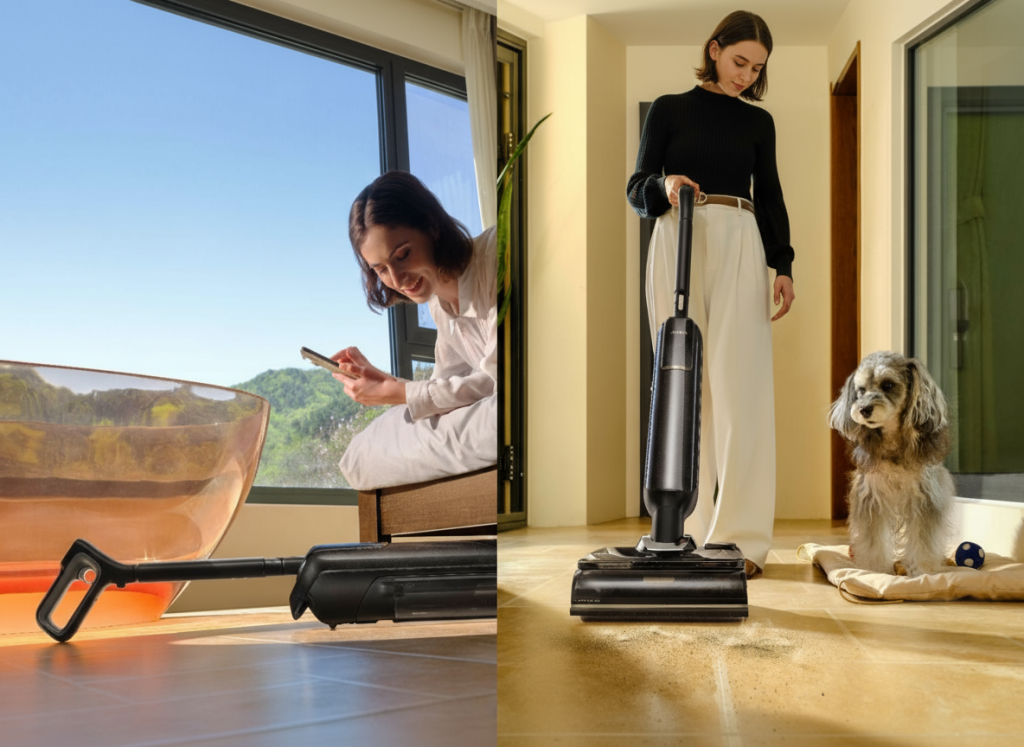 MOVA M50 Ultra: aspirapolvere con manico pieghevole