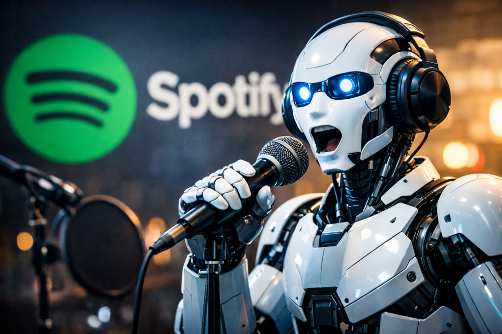 Musica AI su Spotify: come riconoscerla
