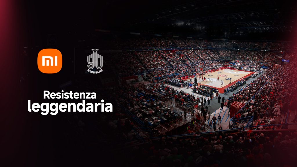 Xiaomi annuncia partnership con EA7 Emporio Armani Olimpia Milano
