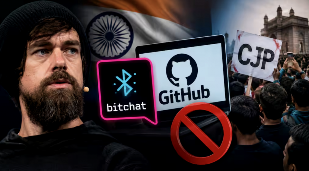 Bitchat bloccata in India, GitHub riceve l’ordine del governo