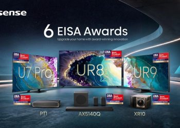 EISA Awards 2026-2027: Hisense porta a casa sei premi