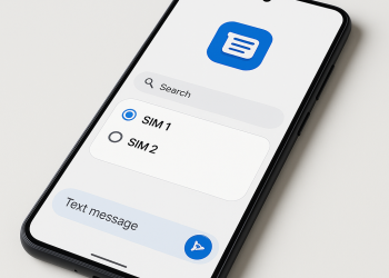 Google Messages introduce un cambio SIM più intuitivo
