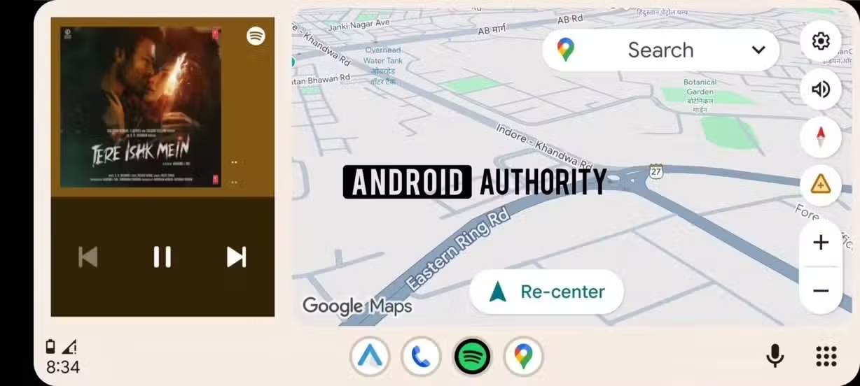 Android Auto nuova dashboard: Google apre spazio alle app nell’abitacolo
