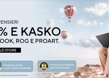 ASUS Gold Store: promo Tasso Zero e Kasko