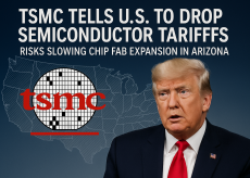 TSMC minaccia di rivedere gli investimenti in Arizona se scatteranno i dazi sui chip