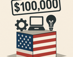 Trump impone una tariffa da $100.000 all’anno per i visti H-1B