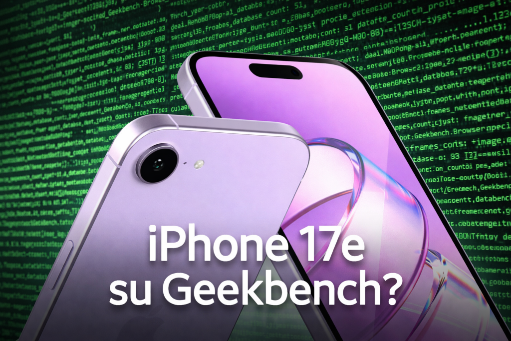 iPhone 17e su Geekbench? Benchmark sospetto