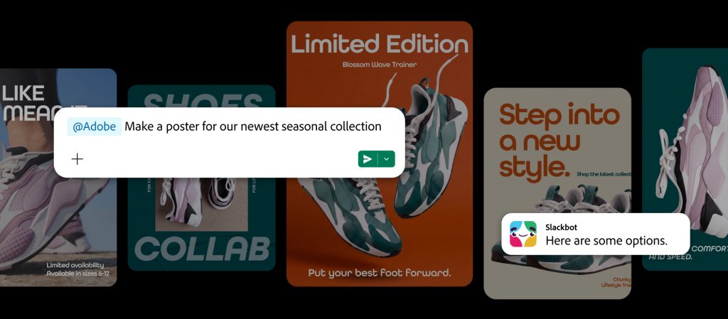 Adobe for Slack trasforma le conversazioni in contenuti