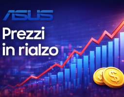 Asus annuncia prezzi in aumento dal 5 gennaio