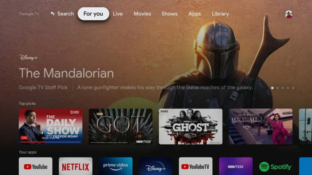 Google TV: nuovo redesign della homescreen per un’interfaccia più semplice