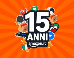 Amazon festeggia 15 anni in Italia con tre giorni di offerte esclusive