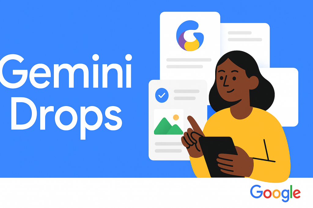 Gemini Drops: il nuovo feed di Google per scoprire trucchi e novità dell’AI