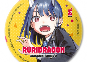 RuriDragon manga rivelazione con protagonista metà drago