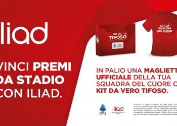 Iliad Instant Win: premi e maglie autografate per i nuovi utenti