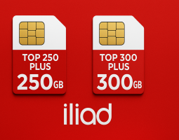 iliad TOP 250 PLUS e TOP 300 PLUS: giga al massimo per Italia ed Europa
