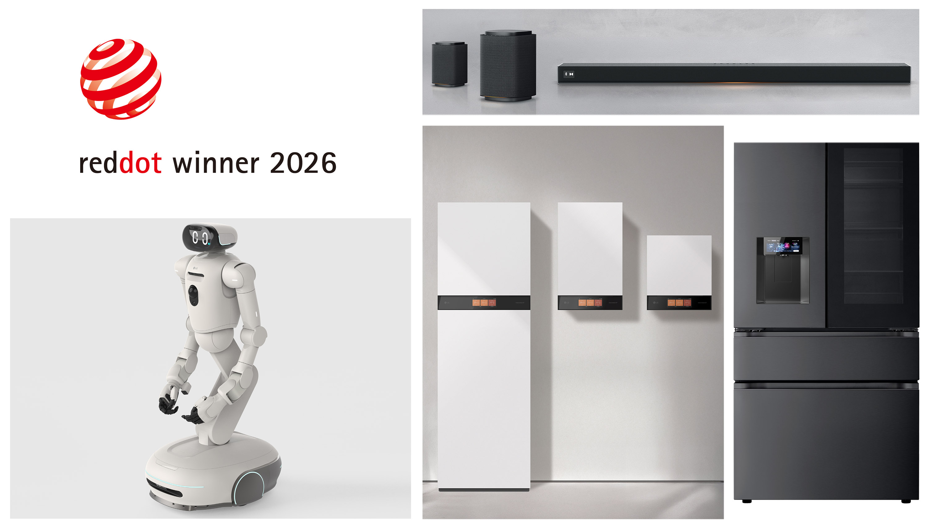 LG Red Dot 2026: LG domina totalmente