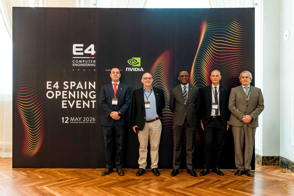 E4 Computer Engineering inaugura la nuova sede in Spagna