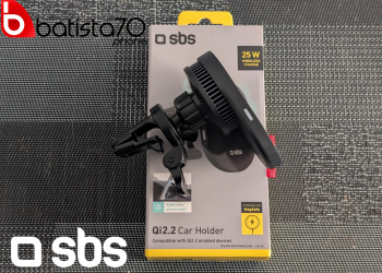 Supporto Auto MagSafe SBS con Qi2.2 da 25W