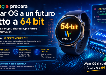 Google prepara Wear OS a un futuro tutto a 64 bit