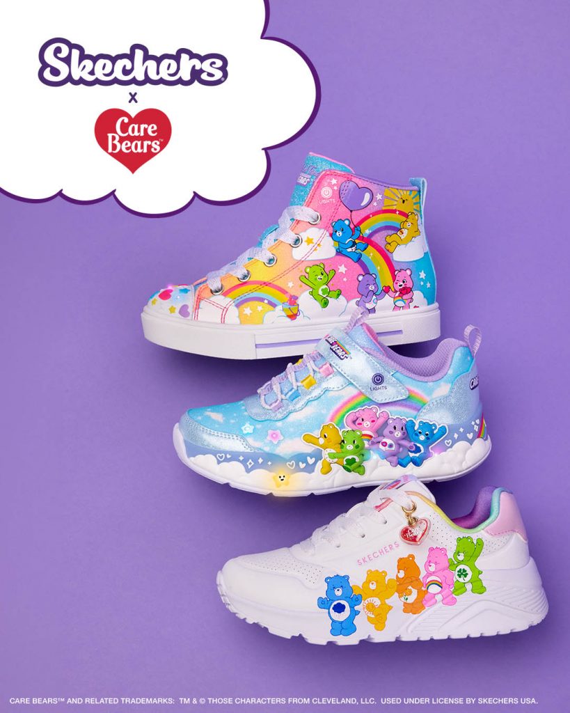 Skechers x Care Bears riporta gli Orsetti sulle sneakers