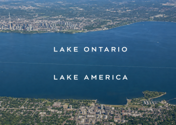 Google Maps mostra Lake America al posto di Lake Ontario
