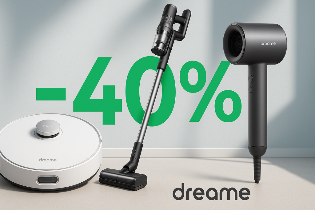Festa delle Offerte Prime 2025: sconti Dreame fino al 40%