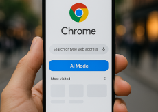 Google introduce shortcut AI Mode su Chrome mobile