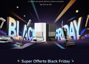 Dreame Black Friday 2025: sconti fino a 900 euro