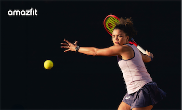 Jasmine Paolini si allena con Amazfit Active 2