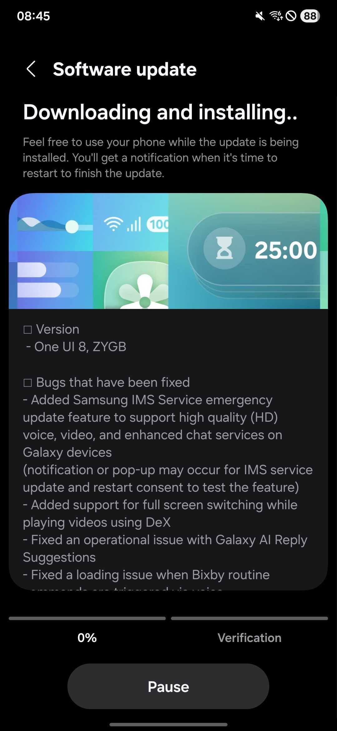 Galaxy S25, disponibile la quarta beta One UI 8: fix, novità e ultimi test