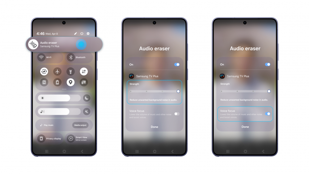Regola Audio Galaxy S26: la funzione migliora
