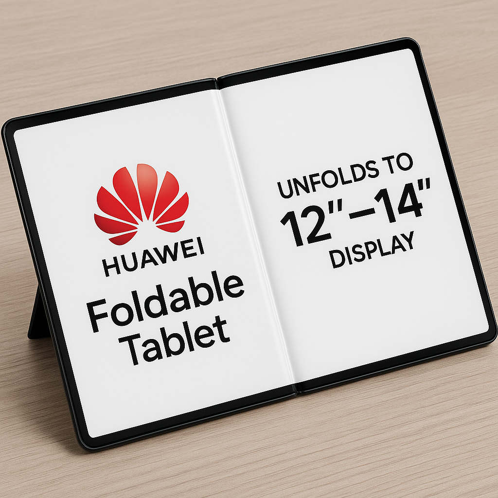Huawei prepara il primo tablet pieghevole