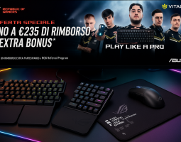 ASUS ROG presenta Falcata, Harpe II Ace e Sheath II XXL per eSport