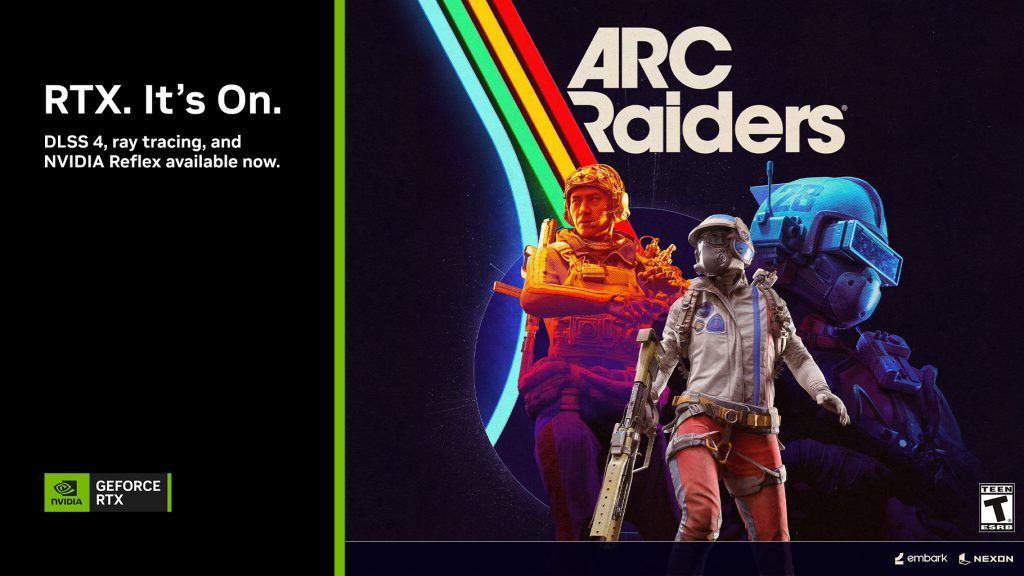 NVIDIA DLSS 4 accelera il gaming: arrivano ARC Raiders, Duet Night Abyss e nuove integrazioni RTX