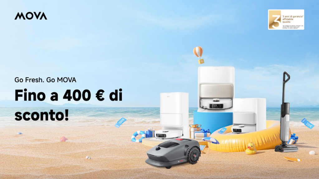MOVA lancia le migliori offerte Prime Day 2025
