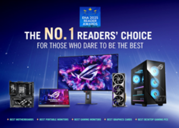ASUS vince sette premi EHA 2025: leader in schede madri, grafiche e monitor gaming