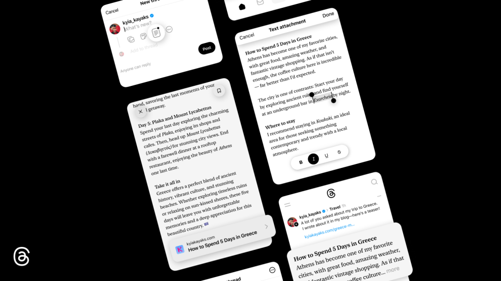 Threads introduce i post lunghi fino a 10.000 caratteri: la svolta per autori e creator