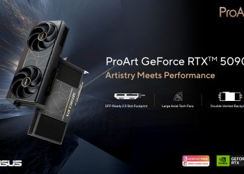 ProArt RTX 5090: potenza AI compatta