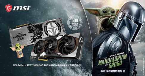 MSI RTX 5080 Mandalorian arriva in Europa