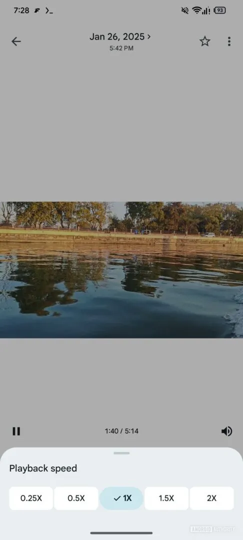 Google Photos : velocità di riproduzione video in arrivo?