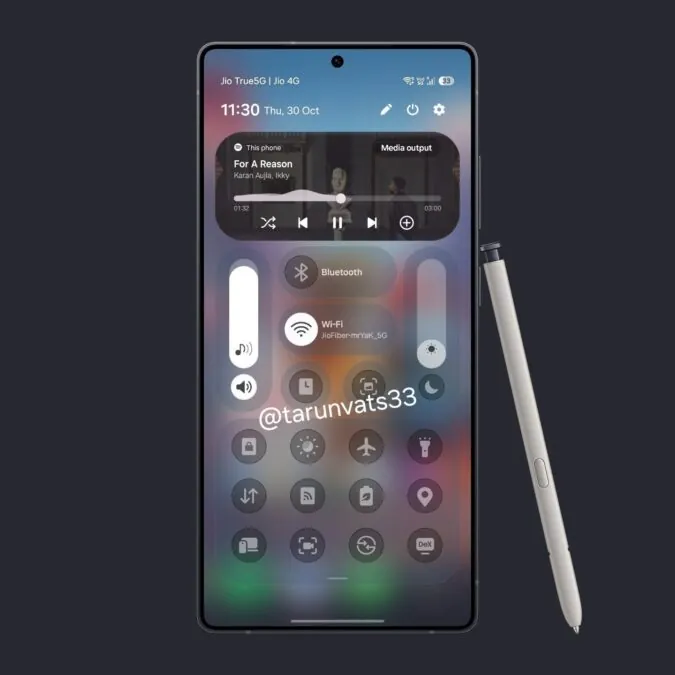 One UI 8.5: Quick Settings rivoluzionati