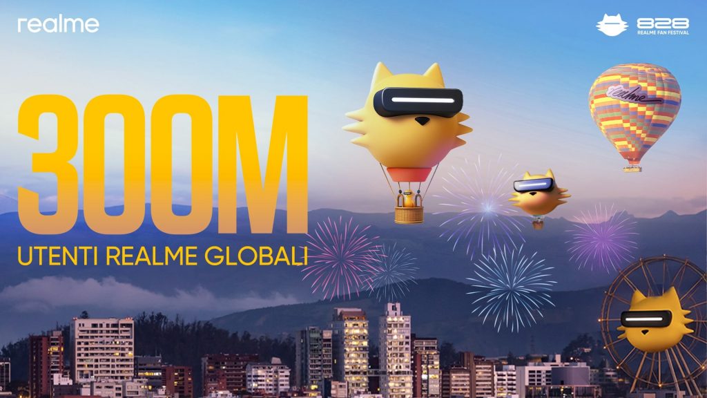 realme festeggia 300 milioni di utenti e prepara il Fan Festival 828