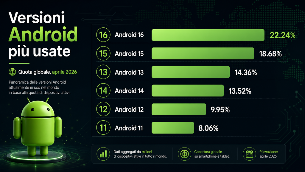 Frammentazione Android: chi aggiorna meglio nel 2026