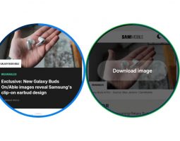 Samsung Browser su Galaxy Watch ora scarica immagini