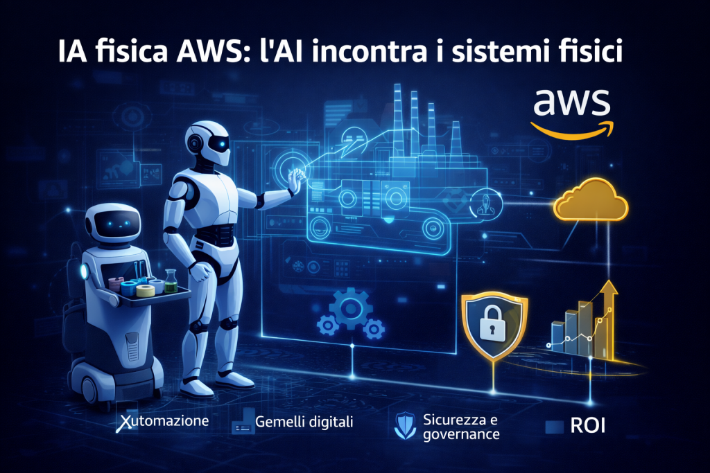 IA fisica AWS: dai robot ospedalieri ai digital twin
