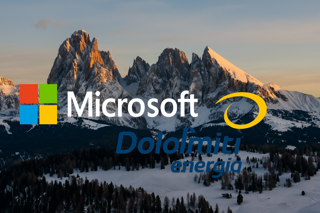 Dolomiti Energia Microsoft AI: alleanza per il futuro