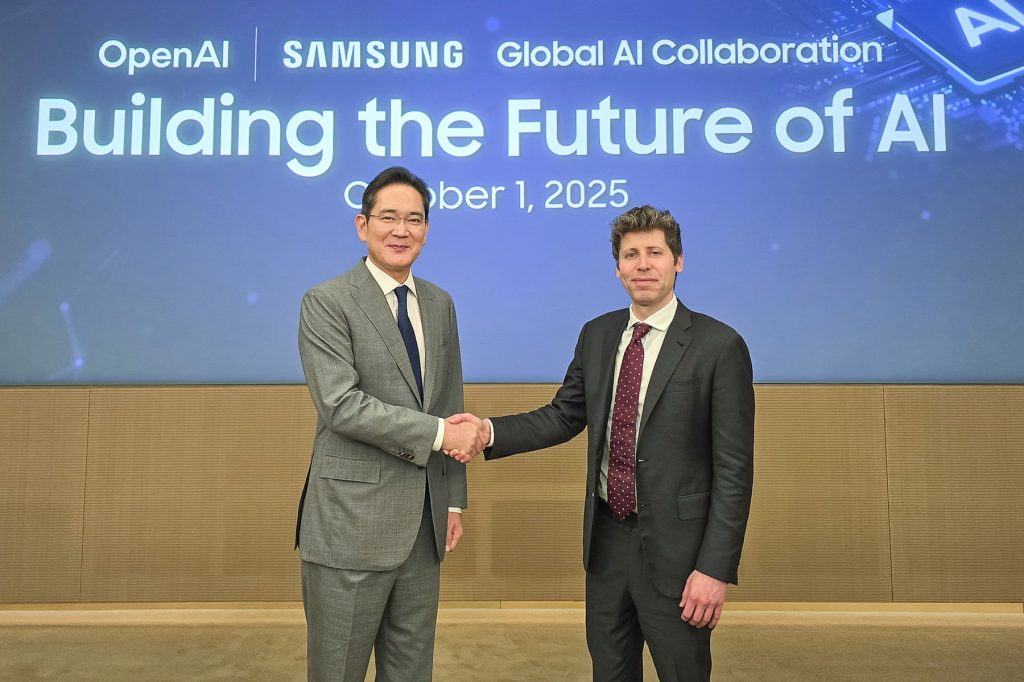 Samsung e OpenAI: partnership strategica per infrastruttura globale dell’IA