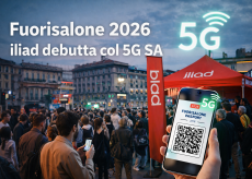 Fuorisalone 2026: iliad debutta con il 5G Standalone
