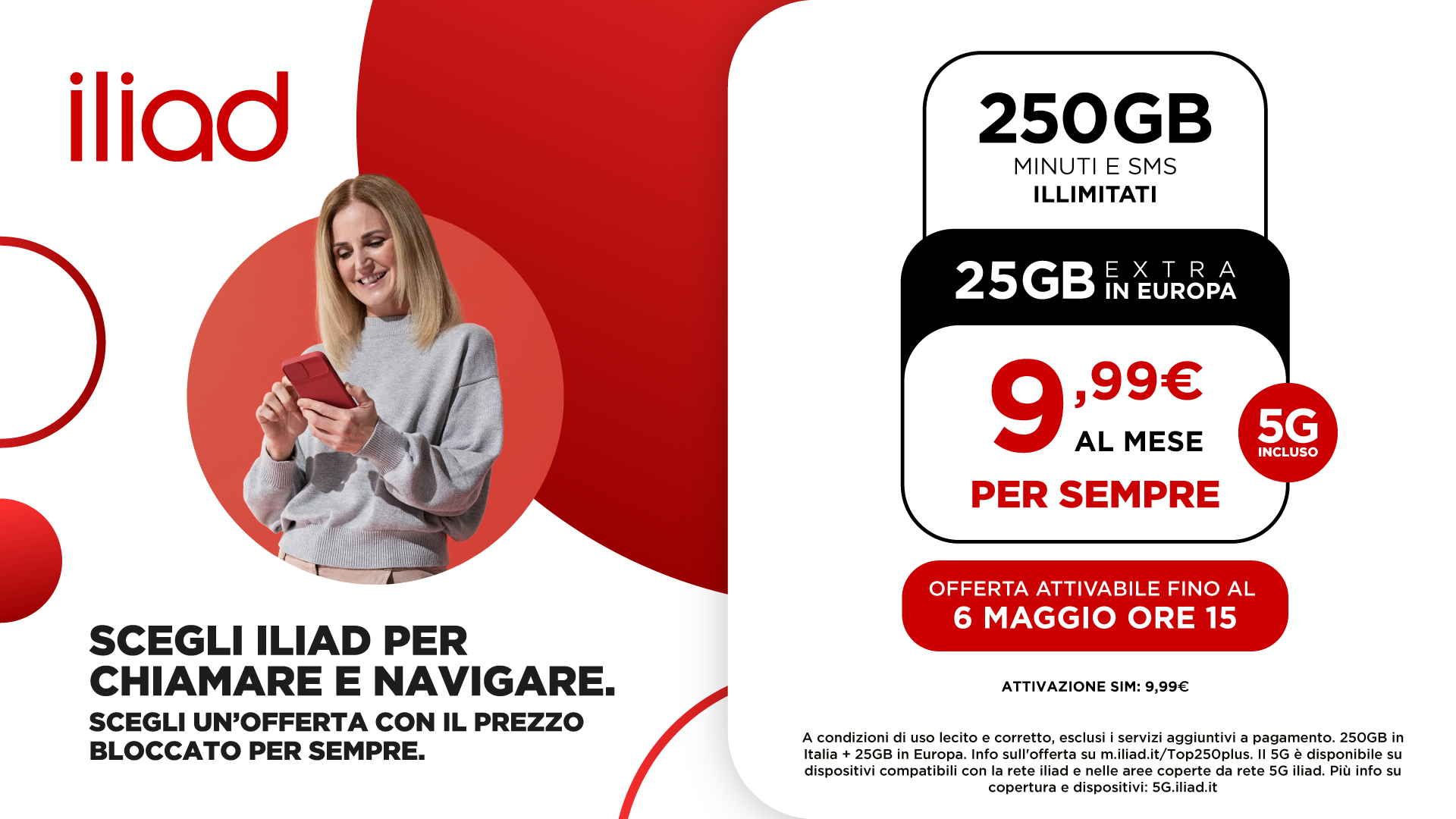 iliad lancia due nuove offerte TOP per viaggiare sempre connessi