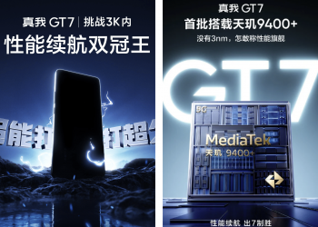 Realme GT 7 sarà lanciato il 23 aprile con Dimensity 9400+